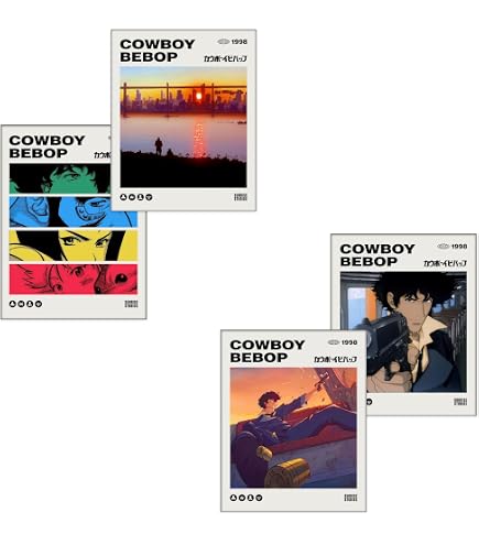Amazon.com: Wall Station Cowboy Bebop Customized 25x14 inch Silk